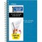 Personal Size Spiral Notebook 1-Subject College Ruled Paper Fights Ink Bleed Water-Resistant Cover 4-3/8" x 7" 100 Sheets Tidewater Blue